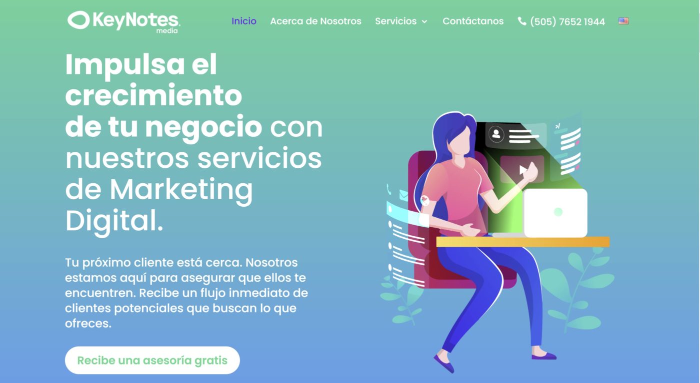 keynotes agencia de marketing digital en nicaragua