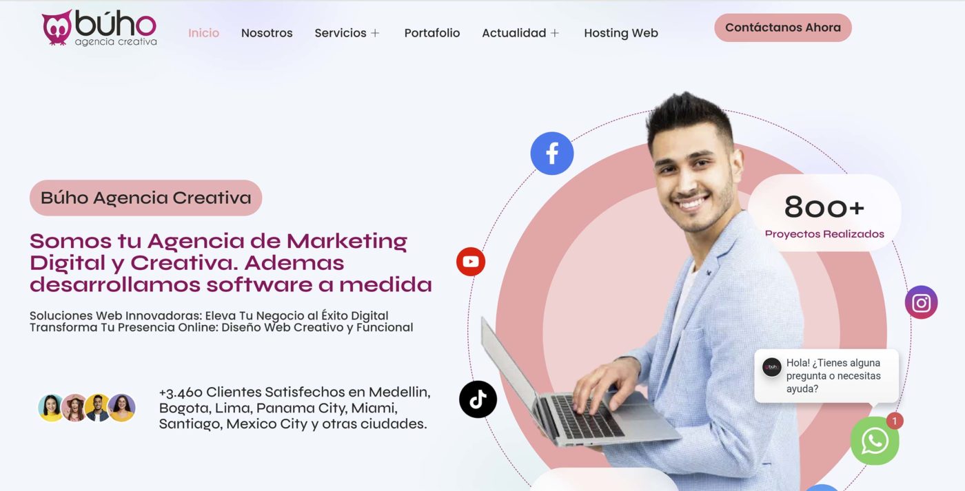 buho agencia seo en colombia