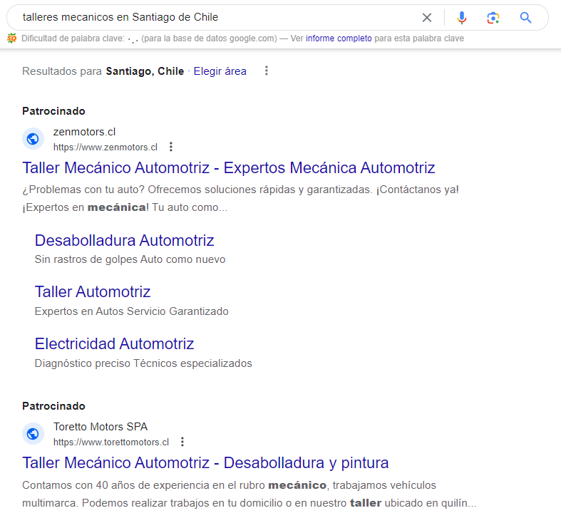 busqueda google talleres mecanicos