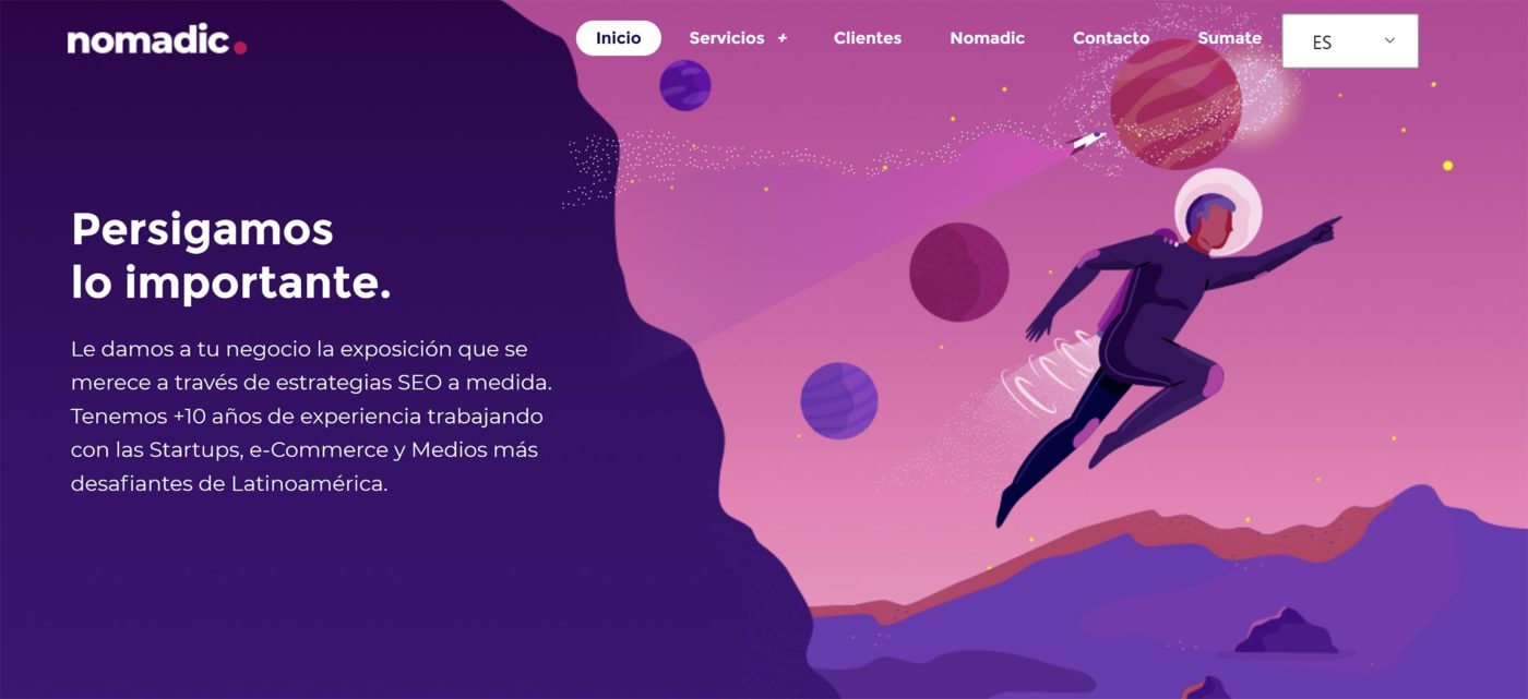 nomadic agencia seo en argentina