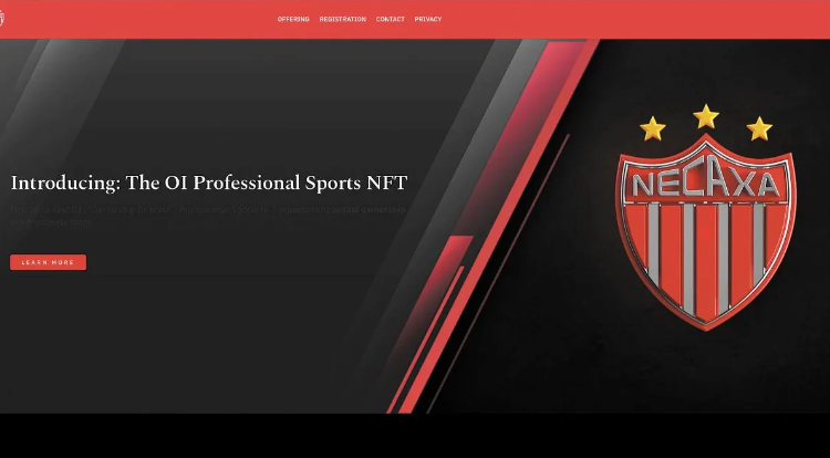 pagina web nft