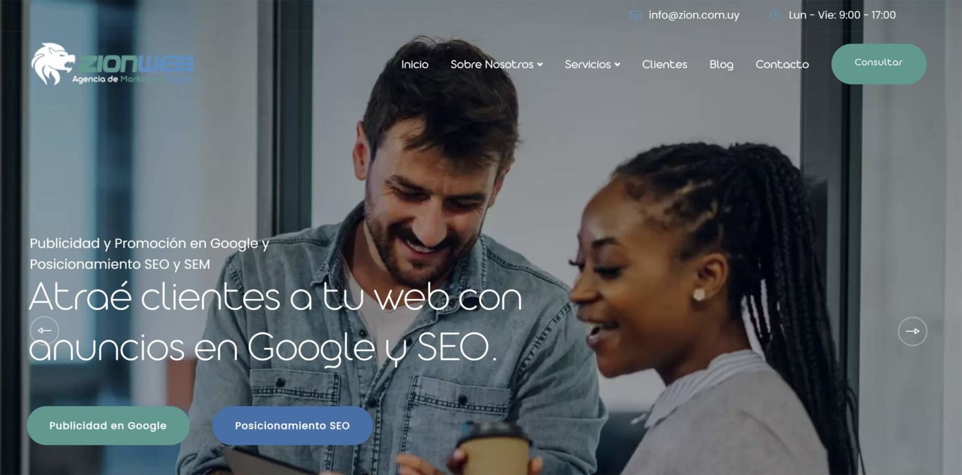 zion agencia seo en uruguay