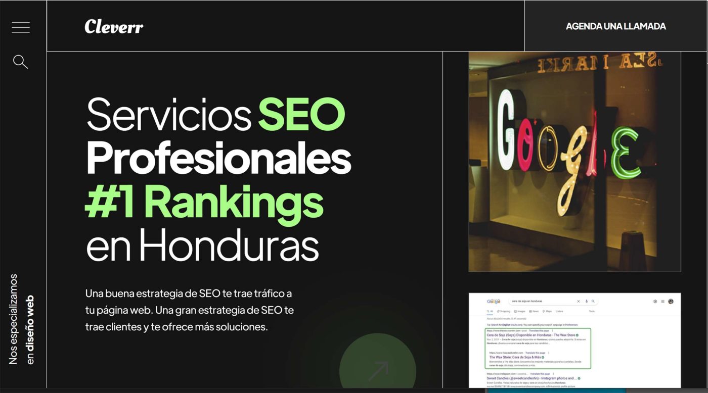 cleverr agencia seo en honduras