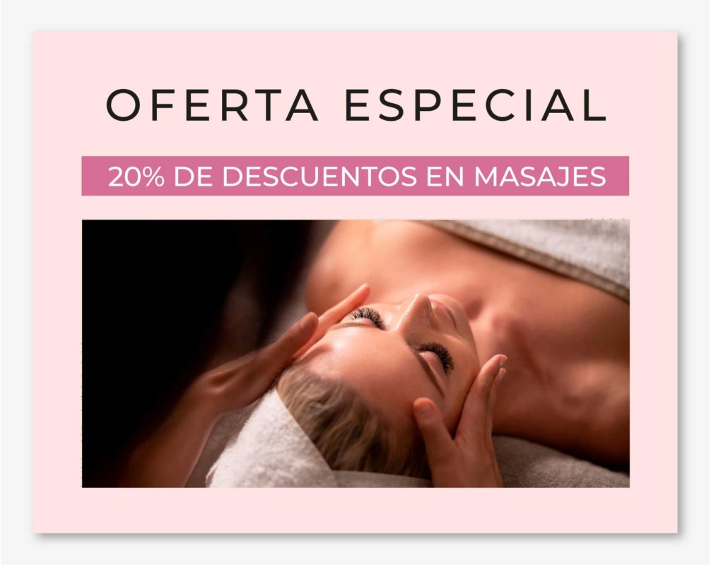 oferta especial en centro de estetica