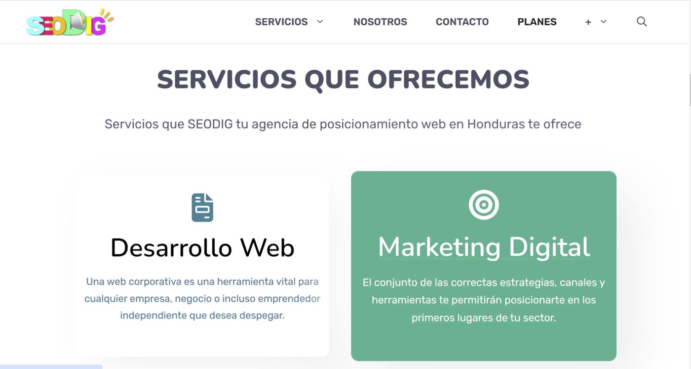 seodig agencia seo en honduras